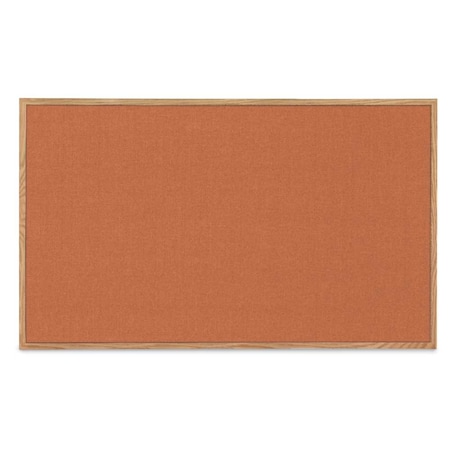 United Visual Products Combo Board, 48"x36", Bronze Frame/White Porcelain & Forbo UVDECORK4836BZ-WHTPORC-FORBO